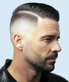 Handsome Hard Side Part with High Bald Fade Fade With Side Part, High Bald Fade