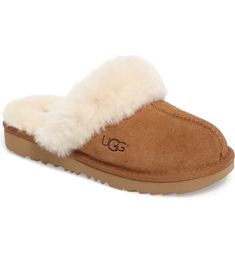 UGG® Cozy II Scuff Slipper | Nordstrom Ugg Cozy, Ugg Slippers, Kids Uggs, Cute Nikes