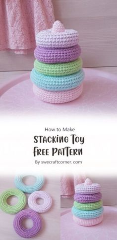 crochet stacking toy free pattern