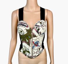 For Sale on 1stDibs - Jean Paul Gaultier Vintage S/S 1991 Cone Bra Bustier Sheer Side Panels Corset Top IT 42 Jean Paul Gaultier Vintage, Cone Bra, Paul Gaultier, Side Panels, Jean Paul, Jean Paul Gaultier, Corset Top, Panel Siding, Bra