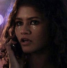 Rue Euphoria Makeup, Euphoria Makeup Looks, Zendaya Euphoria, Estilo Zendaya, Euphoria Makeup, Makeup Tumblr, Rhinestone Makeup, Matric Dance