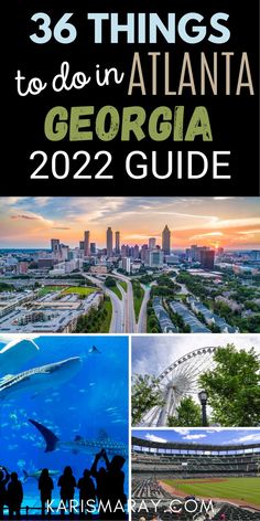 Collage of things to do in Atlanta Georgia. Things To Do At Night, Weekend In Atlanta, Bucket List Activities, Things To Do In Atlanta, Tips For Couples, Best Bucket List, Atlanta Georgia, Solo Travel