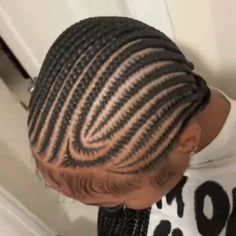 Wig Lines Cornrows Natural Hair, Big Cornrows Hairstyles, Cornrow Braids Men, Big Curly Hair, Plaits Hairstyles, Protective Hairstyles For Natural Hair, Peinados Recogidos