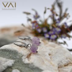 Hoops “Text Me” with gemstone Amethyst This design from the “Raw Rock” collection is simply beautiful in its clean pure form, with a rough gemstone Amethyst that commands all the attention. Amethyst its ability is to provide clarity and insight! Wear Amethyst to connect with your inner wisdom! Jewelry Text, Pure Form, Inner Wisdom, Amethyst Color, Rock Collection, Rough Gemstone, Raw Gemstones, Earrings Collection, Text Me