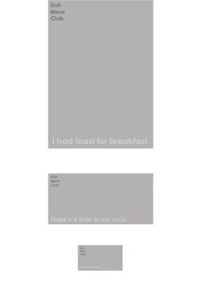 the back and front side of a white brochure with gray text on it