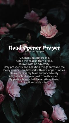 Prayers For Witches, Road Opener Spell Chant, Road Opener Prayer, Christian Witch Spells, Morning Spells, Witch Prayers, Witch Affirmations, Pagan Prayers, Christian Witchcraft