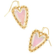 Kendra Scott Ansley Heart Drop Earrings You'll Be Head Over Heels For Kendra Scott's Ansley Heart Drop Earrings. Featuring An Iconic Symbol With A Fresh Pop Of Color, Dress Up Your Style With A Trendy, Feminine Look. Style: Specifications Base Material Consumer Item Height 1 Product Width 1 Product Length 1 Fabric Or Material Description Brass Jewelry Metal Type Gold Tone New In Original Packaging Jewelry Metal, Heart Drop Earrings, Head Over Heels, Color Dress, Brass Jewelry, Feminine Look