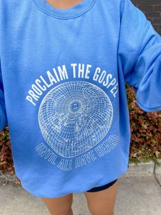 Until All Have Heard Christian Unisex Crewneck Sweatshirt — Child of God Co. Dress With Turtleneck, The Great Commission, Great Commission, Christian Accessories, Jesus Clothes, Christian Shirts Designs, Christian Hoodies, Faith Clothing, Christian T Shirts