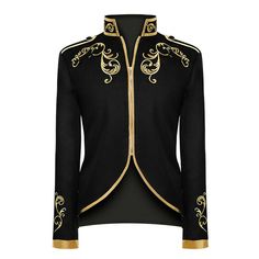 Men Baroque Embroidered Suit Fancy Dress Blazer Medieval Jacket Coat Showman Fit Please note: Your monitor color may vary from the actual product. Please note this is in Asian sizing, smaller than western size e.g. UK, US, AU. Please check the measurements carefully before making a purchase. Please allow 2-4cm discrepancy due to different measurement method. If you are not sure which size to buy, please provide height and weight, we will recommend a suitable size. S: bust--104 cm/40.9 in, should Neon T Shirt, Prince Suit, Style Année 80, Steampunk Jacket, Long Coat Men, Halloween Men, Gothic Vintage, Stylish Suit, Jacket Outfit