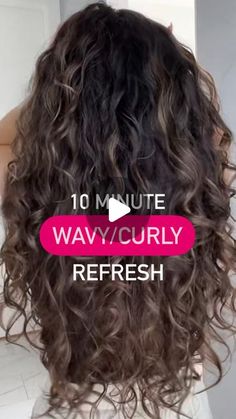 Refresh Day 2 Curls, Revive Curls Next Day, Curl Refresh Routine, Refresh Curls Next Day, Wavy Hair Refresh, Refreshing Curls, The Doux Mousse, Curl Refresher Spray, Curl Refresh