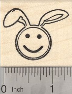 Easter Bunny Emoji Rubber Stamp, with Rabbit Ears Sleeping Emoji, Bunny Emoji, Mustache And Goatee, Biohazard Symbol, Pet Vet, Antique Keys, Ohio Usa, Rabbit Ears, Iris Flowers