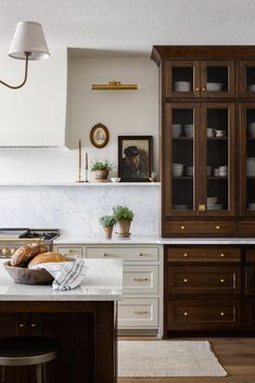 the kitchen is clean and ready for us to use