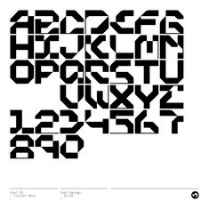 Tricorn Mono is a monospaced display font available from foundry, System2084 Type Futuristic Typography, Inspiration Typographie, 10 Tattoo, Type Font, Graphic Design Fonts, Bold Logo