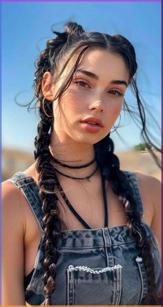 Trendy Summer Hairstyles, French Braid Styles, Two French Braids, Braids Pictures, Side French Braids, Find Hairstyles, French Braids, French Braid Hairstyles, Cute Braided Hairstyles