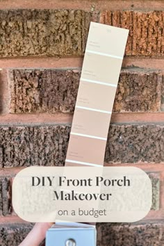 Who says you can't have fun with a small front porch? Check out our DIY Budget Front Porch Makeover. Just a few simple changes and it's a whole new look! Small Porch Decorating, Front Porch Flowers