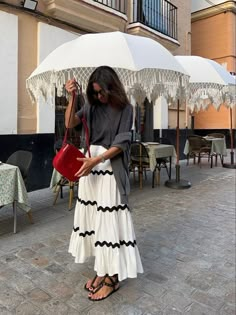 Italy Local Fashion, Summer Skirt Outfits 2024, Anthropologie Work Outfit, Colorful Spring Maxi Dresses, Neutral With Pop Of Color Outfit, Modest Summer Style, Summer 2024 Dresses, Vic Montanari, Linen Button Down Shirt Women Outfit