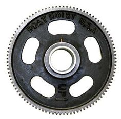 an image of a metal gear wheel on a white background with the words boat hot usa