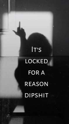 It's Locked For A Reason, Sarcastic Wallpaper, Aesthetic Wallpaper Black, Funny Quotes Wallpaper, Funny Lock Screen Wallpaper, Funny Lockscreen, It's Locked, Sassy Wallpaper