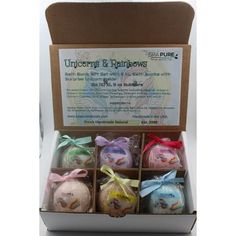 Spa Pure Unicorns and Rainbows Bath Bombs For Kids With Surprise Toys Inside (Unicorns) USA made, Natural, Organic XL 5 oz Gift Set For Girls/Boy. Gift Set includes 6 Large bath bombs, 5 oz each, USA Made, Perfect for Spa Bath, Handmade Birthday Gift, Gift idea for Girls and Boys who love Unicorns. Color: Multicolor. Rainbow Bath Bomb, Unicorns And Rainbows, Surprise Toys, Handmade Birthday Gifts, Large Bath, Unicorn Toys, Bath Spa, Bath Bomb, Natural Organic