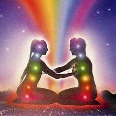 soulmates - Google Search Nicolas Tesla, Twin Flame Love, Goa India, Nikola Tesla, Spiritual Art, Twin Flame, Two People, A Rainbow, Spiritual Awakening