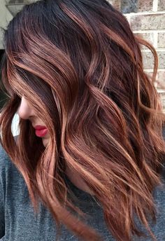 Winter Hair Colors, Rambut Brunette, Winter Hair Color Ideas, Brown Hair Balayage, Burgundy Hair, Winter Hair Color, Balayage Brunette, Winter Hair