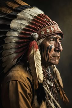 Native Art, Digital Art Print, American People, Western Art