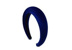 ** visit our website www.vivaladuchesse.com for exclusive products and special discounts ** EXTRA THICK PADDED HAIRBANDS!  One of a brand new range of our extra thick padded plain hairbands - in a lovely deep royal blue colour, this will really stand out in your hair and make such an eyecatching hairpiece.  The height of this padded band is 4cm wide and 2.5cm high at its highest point - we also have this colour available in 2.5cm wide x 2cm high padded too - please see my other items. Also avail Velvet Hairband, Blue Wedding Hair, Royal Blue Colour, Blue Headband, Royal Blue Wedding, Deep Royal Blue, Cute Headbands, Royal Blue Color, Wedding Dress Trends