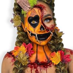 #halloweenmakeup #halloween #makeup #halloweencostume #makeupartist #mua #sfxmakeup #horror #sfx #spookyseason #cosplay #makeupideas #spooky #happyhalloween #makeuptutorial #scary #art #halloweenmakeupideas #halloweenparty #halloweendecor #creativemakeup #october #facepaint #daysofhalloween #makeuplooks #creepy #love #horrormakeup #beauty #photography Creepy Love, Scary Pumpkin Faces, Scarecrow Makeup, Handmade Halloween Costumes, Horror Make-up, Creepy Halloween Makeup, Cute Halloween Makeup, Halloween Makeup Diy