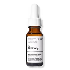 Multi-Peptide Anti-Aging Eye Serum - The Ordinary | Ulta Beauty Best Drugstore Eye Cream, Drugstore Eye Cream, Best Eye Serum, The Ordinary Serum, Crows Feet Wrinkles, Anti Aging Eye Serum, Hydrating Eye Cream, Dark Eye Circles, Brightening Eye Cream