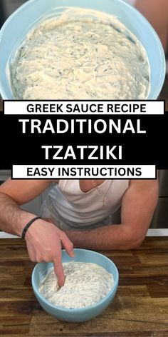 greek sauce recipe traditional tzatzki easy instructions to make it in less than 10 minutes