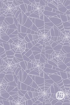 a spider web pattern on a purple background