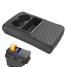 ad eBay - Car Center Console Cushion Pad PU Armrest Box Protector Mat With 2 Cup Holder - Buy Now, click the link (eBay)