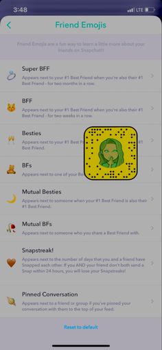 the app for friends emojis on an iphone
