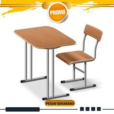 two chairs and a table are shown in this advertisement