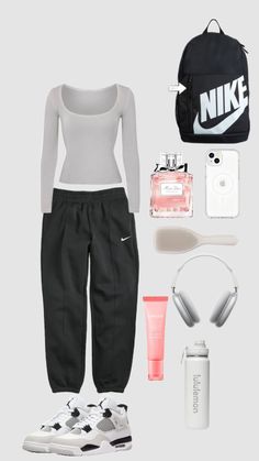 #outfitinspo #school #beauty #nike School Beauty, Latina Fashion Outfits, Quick Outfits, Easy Trendy Outfits, Easter Outfit