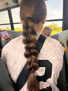 Tennis Hairstyles, Tennis Hair, Cute Volleyball Hairstyles, Ideas For Parties, Volleyball Hairstyles For Long Hair, Volleyball Hair