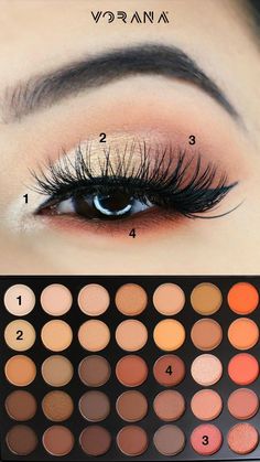 Morphe Eyeshadow, Makeup Tip, Natural Eyeshadow, Beauty Make-up, Makeup Step By Step