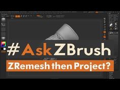 a black and white photo with the words ask zbrush in orange text on it