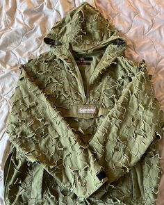 Military Camouflage Outerwear With Pockets, Clothes