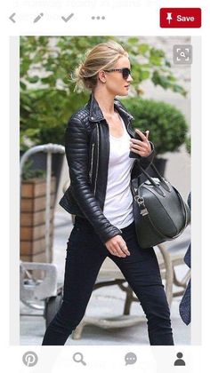 Stylish Leather Jacket, Fall Fashion Coats, Mode Tips, Black Leggings Outfit, Blazer Outfit, Leather Jacket Outfits, Bohol, Legging Outfits, Mode Casual