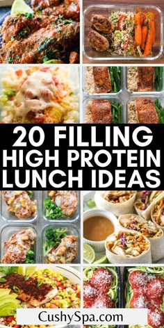 20 filling high protein lunch ideas that are easy to make and delicious for the whole family