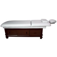 Kaemark Spa Furniture and Equipment | Massage Bed – Kaemark Inc Esthetician Room Decor, Spa Furniture, Esthetician Room, Massage Bed, White Upholstery, Electrical Work, Massage Table, Salon Design, Chair Style