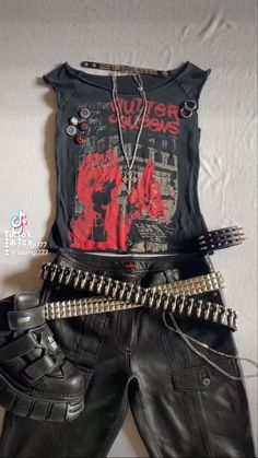 Spider Punk Outfit, Punk Outfit, Spider Punk, Makijaż Smokey Eye, Estilo Punk, Mötley Crüe, New Rock, Alt Fashion