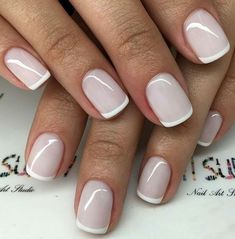 15 Chic Dip Nail Ideas for Winter 2023-2024 - thepinkgoose.com Gel Nails French, French Manicure Designs, Manicure Colors, French Manicure Nails, Neutral Shades, French Tips, Manicures Designs, Neutral Nails, Dipped Nails