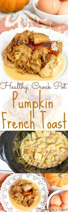 pumpkin french toast is an easy and delicious breakfast