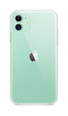 the iphone 11 pro is shown in green