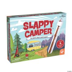 the game slappy camper is in its box