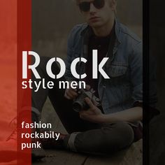 Rock Style Men, Rock Style, Heavy Metal, Musician, Boutique