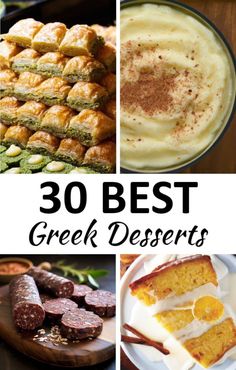 the top 20 best greek desserts