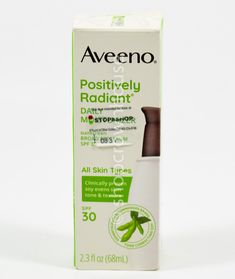 Aveeno Positively Radiant DAILY MOISTURIZER SPF 30 tone texture 2.3oz 09/2025 Aveeno Positively Radiant DAILY MOISTURIZER SPF 30 tone texture 2.3oz 09/2025 Quick Look: Aveeno Positively Radiant Daily Moisturizer You Will Receive:  1 bottle Size: 2.3 fl oz (68ml) Condition:  Brand NEW product in retail packaging - as shown Expiration Date:  09/2025 Item Description: SPF 30 clinically proven to even tone and texture Active Naturals with Total Soy Complex Aveeno Moisturizer, Aveeno Positively Radiant, Expiration Date, Gift Inspo, Bottle Sizes, Daily Moisturizer, Skin Care Moisturizer, Retail Packaging, Beauty Skin